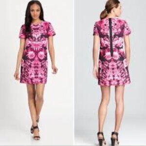 Michael Kors Dress Size 4 in Pink Floral Print